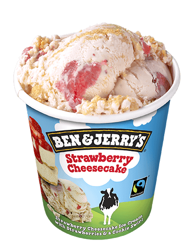 Ben & Jerry's Strawbeery Cheesecake